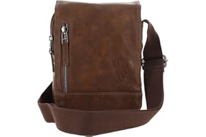 OXBOW - Pochette porte travers pu brown - Sacoche pochette bandouliére