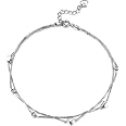 SilberDream D1SDF2096 - Cavigliera da donna senza nichel, 26 cm, 26 centimeters, Argento sterling : SterlinX