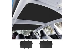 Arcoche Parasol para Tesla Model 3 2018-2025 Highland, Aislamiento térmico y protección UV, Accesorios de Parasol de Techo de Vidrio