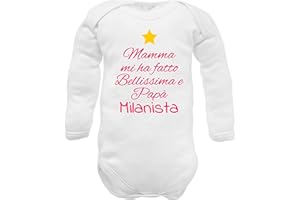 CORREDINO NEONATO Body de bebé divertido papá manga larga de algodón cálido