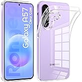 Rongep [Maxi-Clear] Samsung Galaxy A57 i&ccedil;in Şeffaf Kılıf Kamera Y&uuml;kseltili A 57 Koruyucu Esnek ve Hafif Tasarımlı Darbelere v