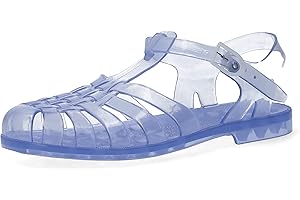 Andrés Machado - Wygodne gumowe letnie sandały unisex dla kobiet i mężczyzn - AM188 - Sandały z zapięciem na klamrę - Rozmiary specjalne od 35 do 48 EU