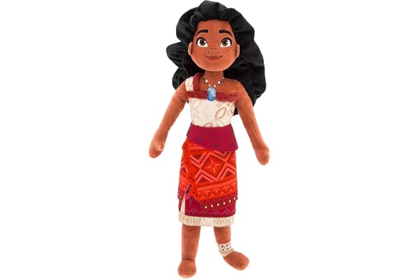 Disney Store Official Poupée de Chiffon Vaiana 2, 35 cm/13,5", Doudou Princesse Disney, Convient dès la Naissance, Adapté à Tous Les âges