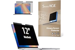 SenseAGE Schermo Magnetico per la Privacy per MacBook 12", Facile accensione/spegnimento per ridurre la Luce Blu/Protezione per la Privacy dei riflessi, Compatibile per MacBook da 12 Pollici.