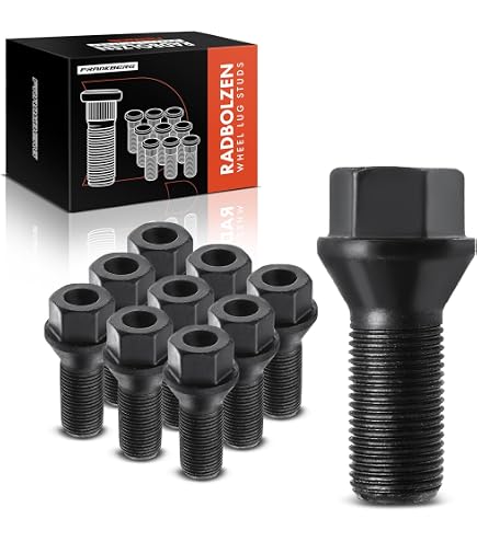 Dadi Ruota M14 X 1.25 Per BMW E Mini - 20 Pezzi, Compatibili Con Serie 3, 5, 7, X1-X6, I3, I8