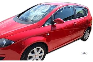 J&J AUTOMOTIVE Derivabrisas para Seat Toledo 5 puerta 2005-2009 4 piezas