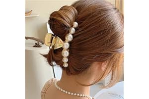 Runmi grande clip artiglio di peli di ragno clip per artigli per capelli a mascella per capelli spessi molletta capelli accessori per capelli per donne e ragazze(2 Pezzi)