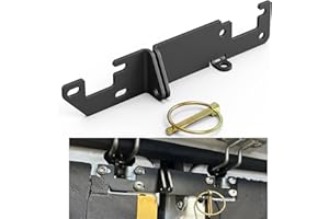 Bevinsee Rear Door Lock Burglary Protection Compatible with Ducato Jumper Boxer X250 H1 H2 Roof Black