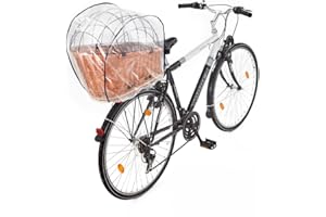 Tigana PVC FREI Regenhaube Regenschutzhaube für Hundefahrradkörbe in XL und XXL