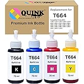 amazon basics Compatible Ink Refill Kit for Epson L130, L360, L380 ...