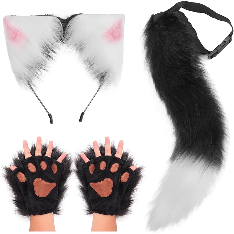 Wilitto 1 paar nepbont pluizige beenwarmers, kniehoge verdikte damesmode laarsmanchet, sexy warm houden dameslaarskousen, wintervrouwen Stage Performance hoge buis pluche sokken Lichtgrijs