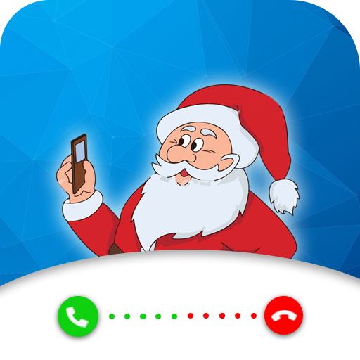 Fake phone call santa
