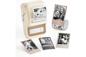 NIIMBOT B21 Pro Label Maker Machine,Thermal Label Printer,Portable Inkless Label Makers for Home/Office/Business, with 1 Pack 50x30mm White Label, Compatible with iOS & Android, (White)