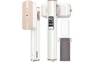CHEERHOM Defroisseur a Main Vertical Vetement - Aerosteam le Plus Puissant sans Fil Steamer Défroisseur Voyage Vapeur à Repassage Thermique, Meilleure Aspirant pour Linge Chemise Défroisseurs Verticaux