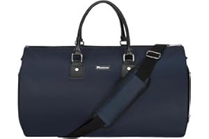 MODOKER odoker Umwandelbarer Kleidersack für Reisen, Kleidungsstück, Seesack für Männer und Frauen, Reisetaschen für Fluggesellschaften, 2-in-1-Reiseanzug, Duffle Bag mit Schuhfach