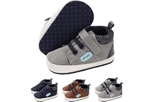 YloveM Lauflernschuhe Unisex Baby Jungen Mädchen Erste Wanderschuhe Kleinkind Anti-Rutsch Sohle Schuhe Outdoor Sport Neugeborene Krippe Schuhe