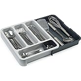 Joseph Joseph 85042 DrawerStore Genişleyen &Ccedil;atal Bı&ccedil;ak D&uuml;zenleyici, Koyu Gri
