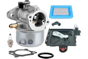 Ewillownm Compatible avec le carburateur 799868 pour carburateur Briggs & Stratton 498170 799872 694202 497586 498254 790821