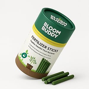 Bloom Buddy Slow‑Release Plant Food Fertilizer Sticks – 50 Sticks for Indoor & Outdoor Plants – Nutrient-Rich, Mess-Free Growth Booster