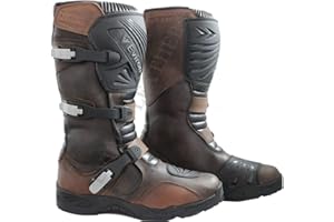 EVIRON Bottes de moto en cuir MX Off Road imperméables !