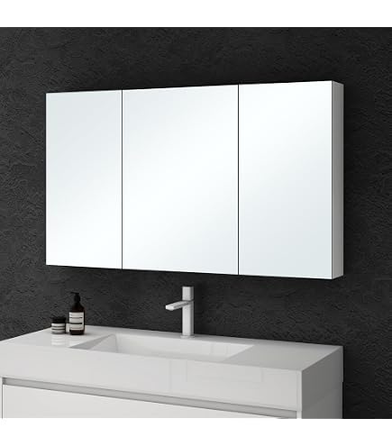 Baikal Camerino Famille 3 Nebraska, Verre mélamine Bois Applique LED, Blanc, 120 cm