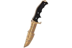 ARI KNIVES ARIKnives CSGO Huntsman Knife - Tiger Tooth - Trainer CSGO Knife Skin Counter-Strike - Couteau d'entraînement - Couteau de chasse