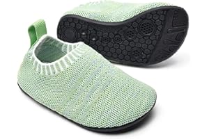 Sosenfer Calzini Pantofole da Casa Bambini Scarpe Interne a Maglia Antiscivolo per Ragazzi Ragazze Slipper Kids Unisex