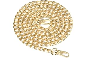 LYITZW 1 Pièces Chaine Sac Chaîne de Sac à Main ChaîNe De Sac à Main MéTal Chaînes de Rechange de Sac Chaîne Sac à Main 120cm Sac à Main Chaîne Sac à Bandoulière Chaîne