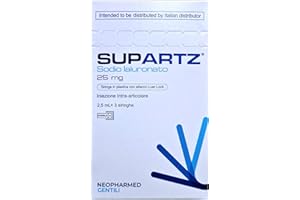 MDM Siringa Intra-Articolare Supartz, 2.5 Millilitri, 3 Siringhe