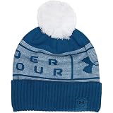 Under Armour Mens Big Logo Pom Beanie 