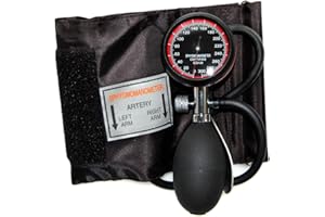 ACCESS DIAGNOSTIC TESTS UK LTD Valuemed Aneroid Palm Sphygmomanometer Clinical Sphyg Adult Cuff Pro CE & FDA Approved