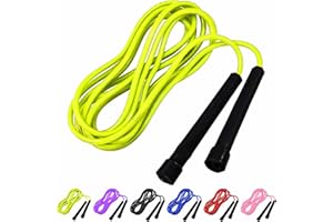 RAXAN Skipping rope adult for Home Exercise & Body Fitness men, women and kids speed jumping rope with non slip handle skipping rope for Fitness, Fat Burning, Boxing and MMA