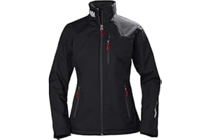 Helly Hansen Women's W Crew Midlayer Jacket, Black, 5XL