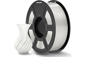 JAYO Filamento PLA + 1,75 mm, maggiore tenacità PLA Plus, materiali di stampa 3D, precisione dimensionale +/- 0,02 mm, bobina da 1,1 kg, PLA + trasparente