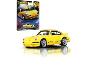Hot Wheels Premium Porsche 911 Carrera RS, Car Culture Circuit Legends Fahrzeuge für Kinder ab 3 Jahren und Erwachsene Fans und Sammler, Premium-Kollektion von Car Culture im Maßstab 1:64, HRW07
