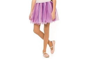 OVISSA Mallas ultra suaves para cualquier actividad, mallas de ballet y teatro para niños y niñas, medias de microfibra para niños 1 par de 50 deniers ZUZA