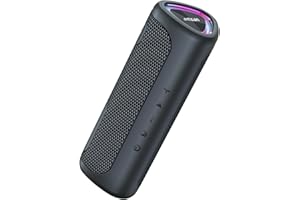 Ortizan Portable Bluetooth Speaker with 24W Powerful Bass, 30 Hours Playtime Outdoor Speaker, TWS Wireless Pairing, IPX7 Waterproof Speakers for Home, Outdoor Sports and Hiking