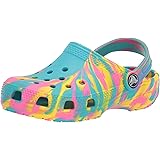 tie dye childrens crocs