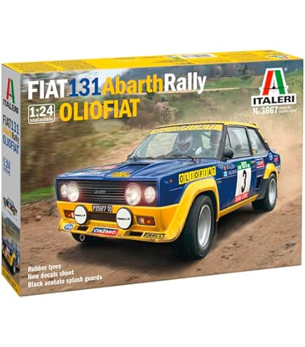 Italeri 3670 Lancia Fulvia HF Rally Monte Carlo 1972, scala 1:24