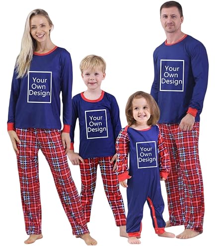 Personalisierte Weihnachts Pyjama Familie Set Bedru Produktbild-Vorschau 8
