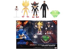 Sonic 3 Movie ActionFigures Multi-Pack 2.5" Figure from Wave 2