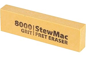 StewMac Gommes pour frettes - Grain 8000 - Jaune