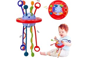 MORKKA Montessori zabawka dla dzieci od 18 + + + , silikonowa zabawka do ćwiczeń, zabawka sensoryczna dla małych dzieci, zabawka podróżna, zabawka edukacyjna dla dzieci w wieku 1-3 lat