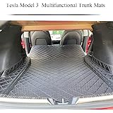 topfit Tesla Model 3 Trunk Mats Cargo Mats Pet Mats Waterproof Non-slip Protection Cargo Mat Oxford Lightweight Material Duty