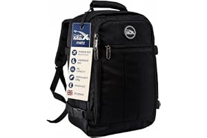 Cabin Max Metz 55 x 40 x 20 reseryggsäck handbagage flygplan Carry-On ryggsäck (handbagage 55 x 40 x 20 cm 44 l återvunnen po
