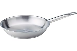 BALDASSARE AGNELLI Pentole Agnelli Linea Acciaio Padella con Manico, 32 cm