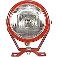 APUK Red Plough Lamp Work Light & Bracket Replacement for Massey Ferguson 35 35X 65 135 Tractor