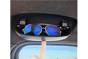 BIXUAN Focus4 kompatibel mit Ford Ranger Focus MK4 2018-2024 2025 Fiesta MK8 2016-2022 Sonnenbrillenhalter Brillenetui Brillenhalter,Aufbewahrungsbox Organizer Schwarz 2 Schraubendreher