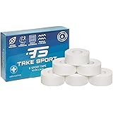 TS TAKE SPORT - Tape sportivo, Tape dita crossfit, Nastro bendaggi sportivi. Sport tape, 6-12 rotoli cerotti sportivi 2,5 x 1