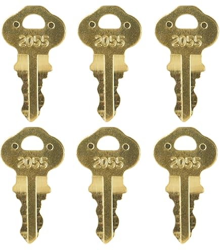 Replacement Key For AJW HL250 Lock - Compatible With ESP, Hudson, DMI Restroom Equipment